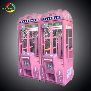 Nouvelle machine à attraper les peluches rose adorable avec griffe téléphonique - Product Image 4
