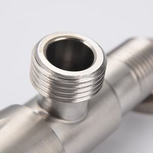 SUS304 acero inoxidable <span class=keywords><strong>sin</strong></span> plomo cuarto de vuelta Válvula angular 1/2 "de entrada y salida - Product Image 3
