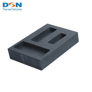 Tùy chỉnh cung cấp vuông Carbon sưởi ấm cảm ứng Vàng nóng chảy <span class=keywords><strong>Graphite</strong></span> khuôn mẫu cho thủy tinh - Product Image 2