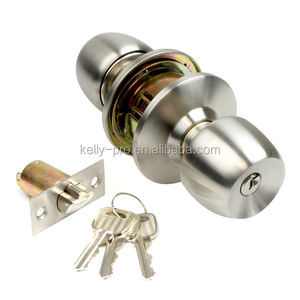 Juego de cerradura de construcción cilíndrica, cierres de puerta, juego de cerradura cilíndrica - Product Image 1