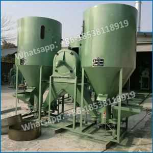 Misturador de Ração para Gado Multifuncional com Capacidade de Mistura de 500kg, Máquinas Agrícolas Novas e Usadas para Fazendas de Peixes, Triturador de Pellets - Product Image 4