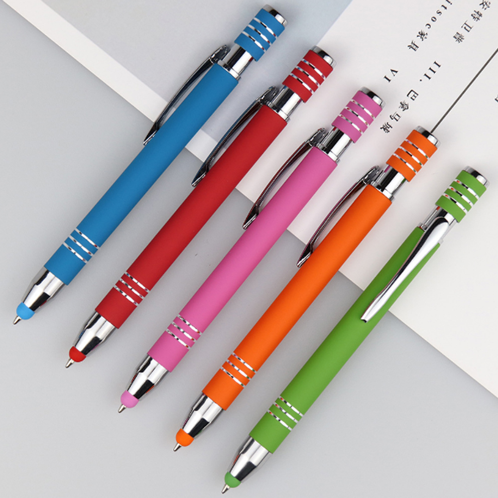 Penna a sfera con stylus ed evidenziatore Nash