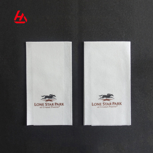 Venta caliente en julio de fabricante profesional personalizado impreso Airlaid no tejida Hotel impresión servilleta de papel - Product Image 1