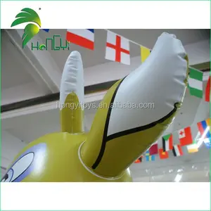 सुंदर जानवरों के साथ Inflatable हिरण खिलौने उच्च गुणवत्ता यूवी मुद्रण