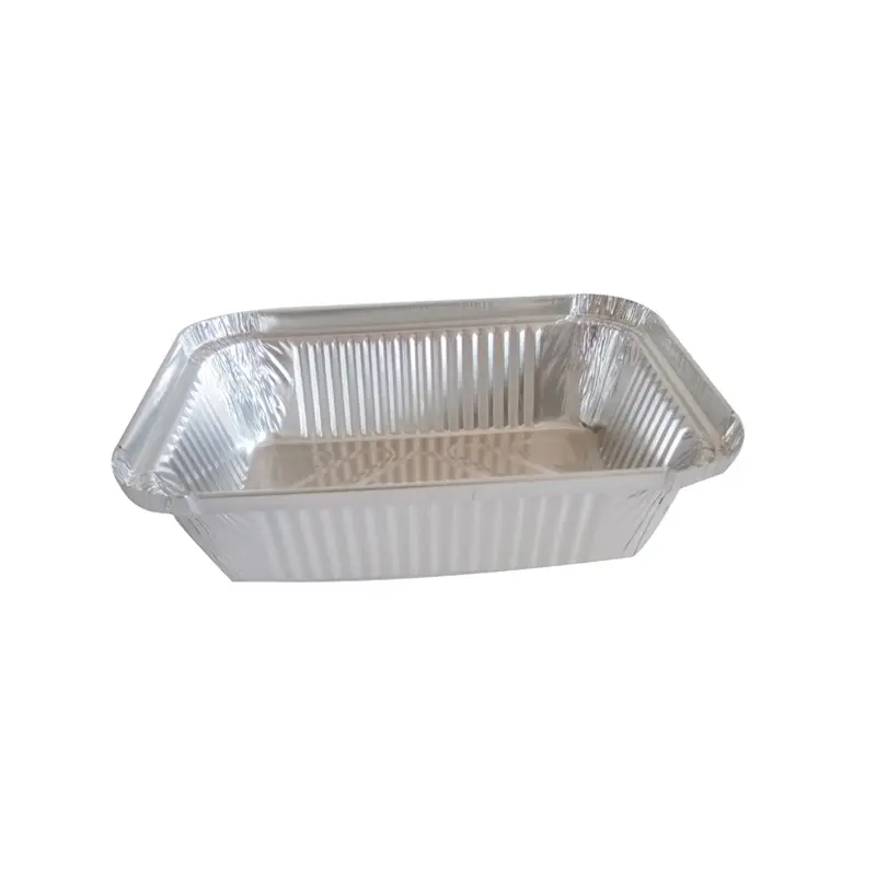 Llevar No.6 contenedor de papel de aluminio para embalaje de alimentos