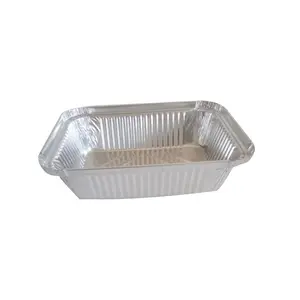 Take Away tray No.6 Aluminum Foil Container for Food Packaging