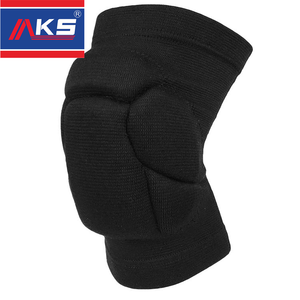 Kunden spezifischer dicker Anti-Kollisions-Schwamm <span class=keywords><strong>Spandex</strong></span> Nylon Knies tütze Elastischer atmungsaktiver Tanz Volleyball Beins chutz - Product Image 3