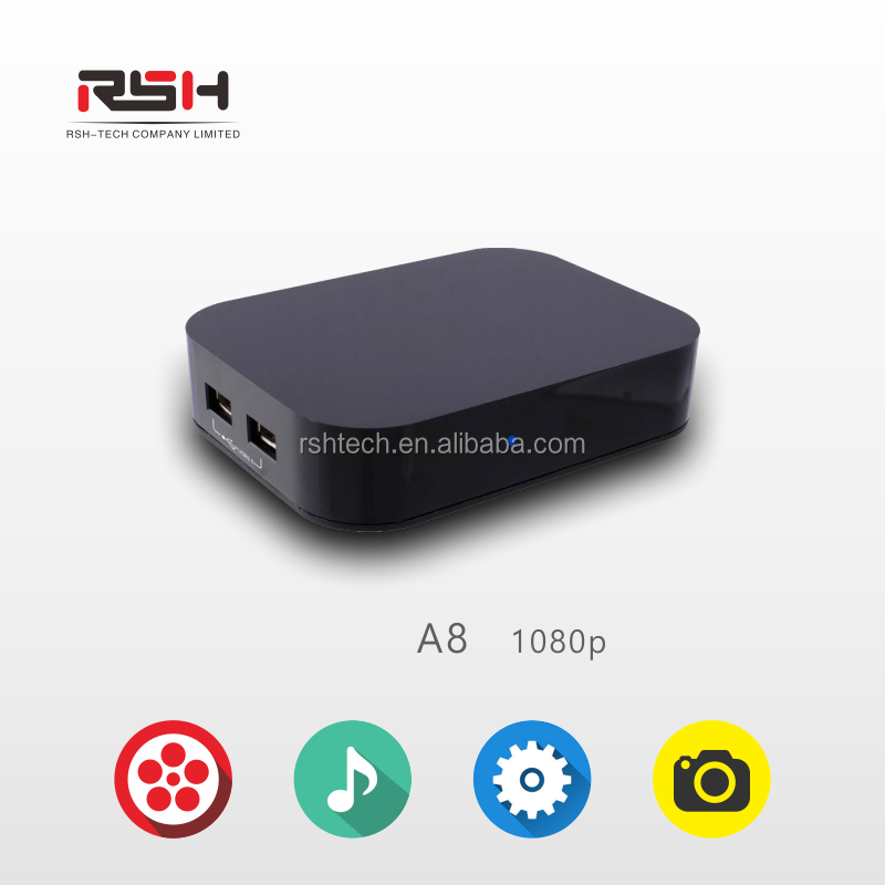 Китай синий фильм видео медиа дисплей full 1080 P hd mini media -Плеер F10 чипсет 3d blu-ray hdd media player для дома Кино