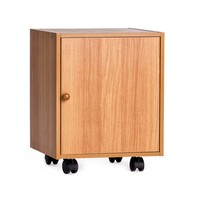 Rueda Giratoria Serie JP para Muebles y Electrodomésticos Deslizantes, Color Beige