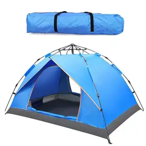 WOQI 2 Person Pop Up Backpacking Camping Waterproof Double Layer Hiking Tent