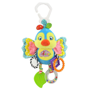 Carino Educativi Canto Morbido Bambole di Peluche per Bambini <span class=keywords><strong>Passeggino</strong></span> Musicale Sonagli Handbells <span class=keywords><strong>Giocattolo</strong></span> - Product Image 1