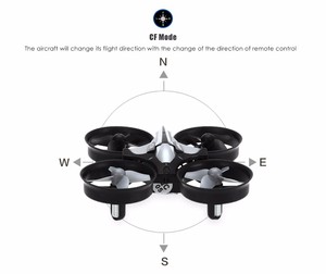 JJRC H36 Drone mini với Led-Axis Gyro Không Đầu Chế Độ RC <span class=keywords><strong>Quadcopter</strong></span> <span class=keywords><strong>RTF</strong></span> 2.4 GHz Với Không Đầu Một Chế Độ Phím Return chức năng - Product Image 6