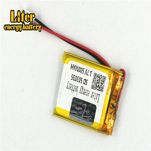 Plug 2.5-2 P 3.7 V 503035 500 mah rechargeable lithium battery for GPS tracker - Product Image 3