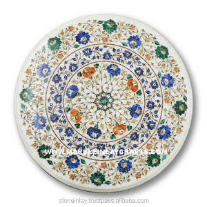 ท็อปโต๊ะหินอ่อนสีขาวลายสวยงาม - Product Image 1