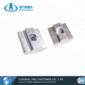 Jinli đầu bán M3 M4 M5 M6 <span class=keywords><strong>M8</strong></span> M10 <span class=keywords><strong>t</strong></span> khe trượ<span class=keywords><strong>t</strong></span> <span class=keywords><strong>Nut</strong></span> cho Fastener nhôm hồ sơ 2020 3030 4040 4545 - Product Image 2