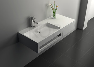 Louças Sanitárias <span class=keywords><strong>China</strong></span> Preço De Lavatório De Superfície Sólida Acrílico