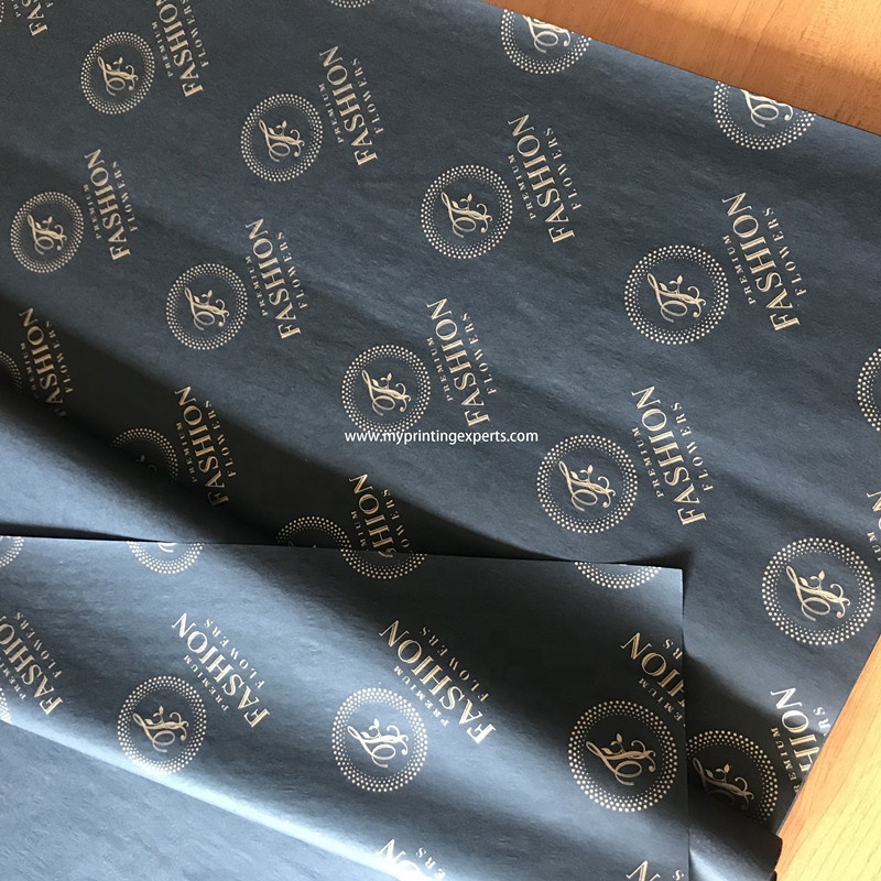 Бумажные салфетки для упаковки галстуков-бабочек с индивидуальным логотипом