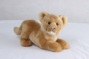 Douceur Confort Peluche Simulation <span class=keywords><strong>Lion</strong></span> d'Afrique Animal Sauvage Lionne Bébé Jouets - Product Image 2