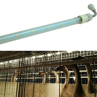 Tubo de tira de iluminación para aves de corral DC48V T5 T6, resistente al agua, regulable
