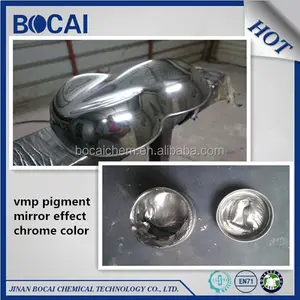 Flüssige Aufhellung Vmp Aluminiumpaste Pigment Spray Silber Chrome Aluminium-Spiegel Autofarben Metallflake für Autofarbe 7 Mikron
