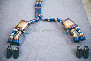 Titanio quemado completo sistema de escape catback adecuado para el modelo del coche Macan 3.6 - Product Image 2