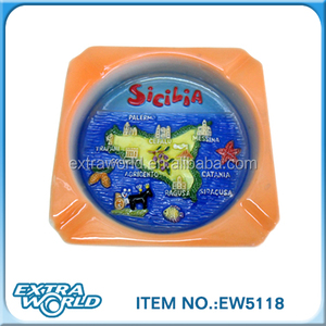 Recuerdo al <span class=keywords><strong>por</strong></span> mayor de cerámica ashtray para <span class=keywords><strong>italia</strong></span> de viaje personalizado - Product Image 5
