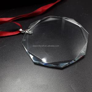 Prisma enfeites de pendurar vidro cristal vazio enfeite personalizado - Product Image 3