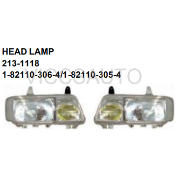 lamp 中古 OEM 213-1118 1-82110-306-4/1-82110-305-4 for ISUZU Head Lamps