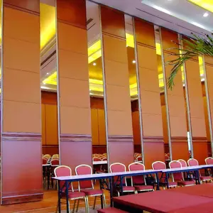 Acousstic room divider divisions wall partition operable sliding door