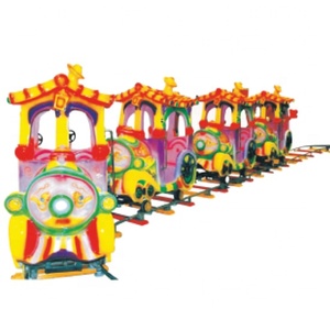 2025 Parque de atracciones personalizado Parque infantil al aire libre en <span class=keywords><strong>miniatura</strong></span> Pista eléctrica y <span class=keywords><strong>tren</strong></span> sin rieles - Product Image 1