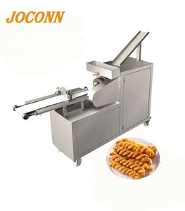 In acciaio inox pasta fritta torsione estrusore spuntino estrusione di torsione fritta della pasta macchina Pasta macchina di Torsione Macchina di Taglio - Product Image 1
