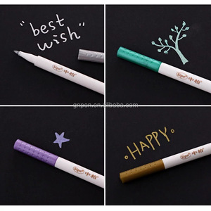 Di alta qualità Metallic Penne di <span class=keywords><strong>Colore</strong></span>, acquerello Penne, Penna vernice Set 10 Colori per DIY Carta Album Scrapbook - Product Image 4