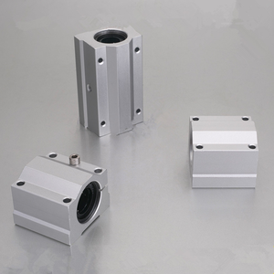 Rail de guidage linéaire, 9mm, en aluminium, boîtier de roulement de douilles, SC20LUU - Product Image 2