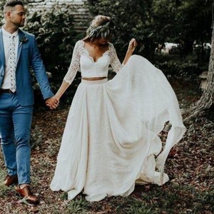 falda y top vestido de novia tradicional y contemporánea: Alibaba.com