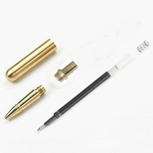 Bricolage <span class=keywords><strong>auto</strong></span>-assemblage acrylique deerlet bois tournant élégant bricolage à la main pièces de stylo accessoires kits de stylo en laiton massif pour le travail du bois - Product Image 2