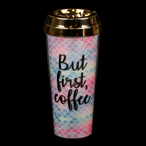 Hojas ideas de copia de plástico, producto de promoción de moda, copo de caneca de plástico personalizado - Product Image 5