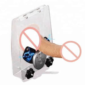 Choque eléctrico anillo de pene escroto Bondage férula pulso estimulación vibrador para hombres testículo bola Camilla - Product Image 2