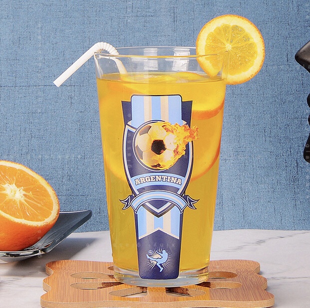 Wholesale 16 oz Custom Engraving Beer Glass  Pint Craft Bar Glasses.