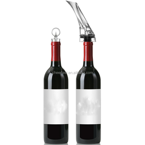 <span class=keywords><strong>Carafe</strong></span> et verseuse de vin de qualité supérieure, pour vin instantané, boîte magnétique noire, parfaite, cadeau, aérateur - Product Image 4