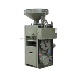 Small brown rice mill plant paddy milling polishing machine combined mini rice huller on sale