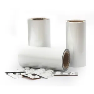 OPA/AL/PVC Pharmaceutical Grade Multi Layer Composite Alu Alu Foil For Pills Blister Packaging