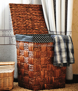 Mỹ Bán Hot Eco-thân Thiện Phong Cách Nông Thôn Dệt Giỏ Giặt/Bẩn Giỏ Quần Áo - Product Image 2