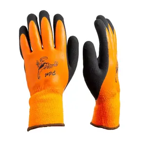 Latex Gloves Manufacturers Labor Protection Gloves Latex Coated Work Gloves