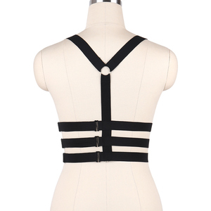 Jianhong mujeres <span class=keywords><strong>sexy</strong></span> ropa interior bondage arnés jaula sujetador danza sujetador elástico O0083 - Product Image 4
