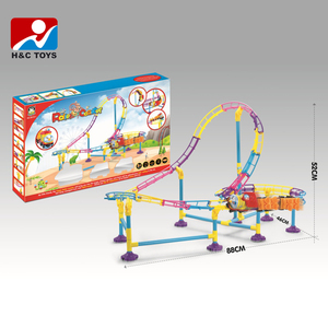 Lumière-up Coloré Ferroviaire <span class=keywords><strong>De</strong></span> Train Jouet <span class=keywords><strong>Piste</strong></span> <span class=keywords><strong>de</strong></span> <span class=keywords><strong>Course</strong></span> HC190107 - Product Image 2