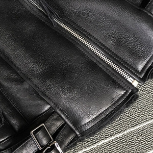 <strong>Women</strong> Luxury <strong>Leather</strong> <strong>Jackets</strong> <strong>Real</strong> fox Raccoon Fur Overcoat Big Fur Collar Winter <strong>Jackets</strong> - Product Image 6