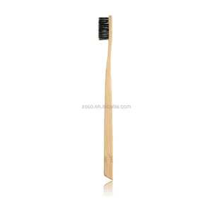 Good Quality Eco Bamboo Bristle Toothbrush for Adult Using