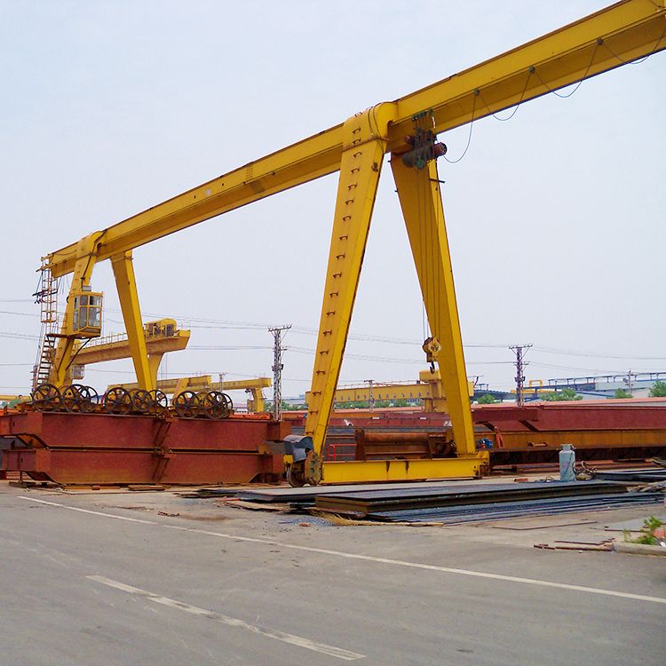 10t MH Type Single Girder Hook Gantry Crane Electric Mobile Moving Freely