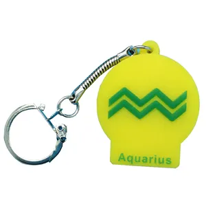 Manufacture Cheap Wholesale Shaped Soft Pvc 2d Custom Metal Keychain