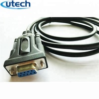 Cable Adaptador Convertidor de Chipset USB 2.0 a Serial DB9 de 9 Pines de Alta Calidad 2026 con Controlador RS232